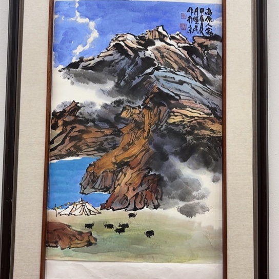 国画我们都是好孩子呀我