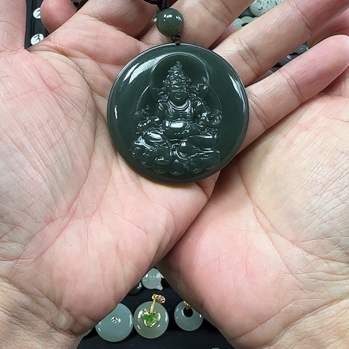 和田玉吊坠(不含链)未镶嵌