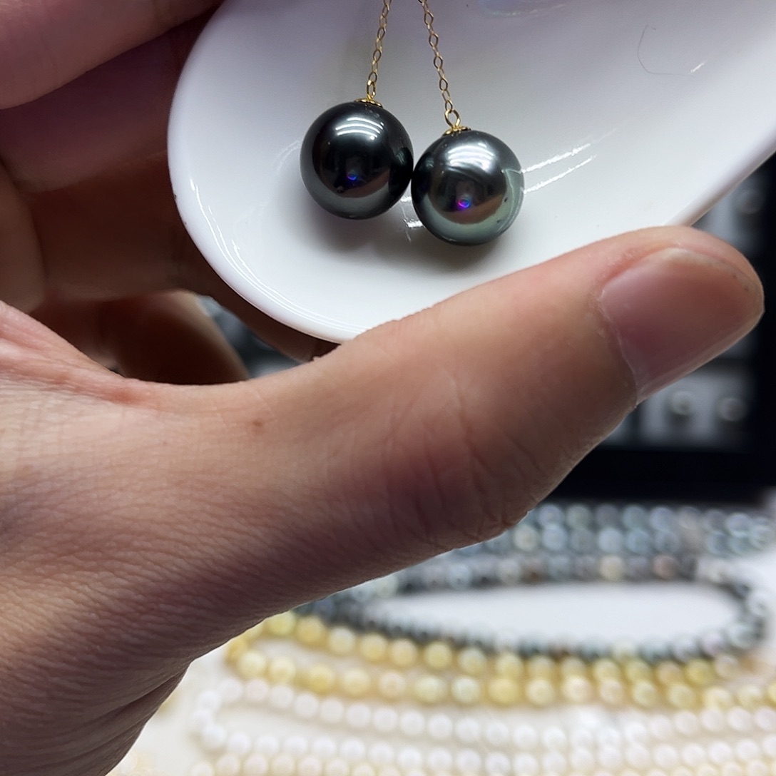 未镶嵌耳饰海水珍珠