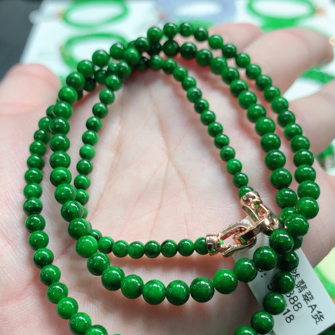 翡翠未镶嵌手链翡翠