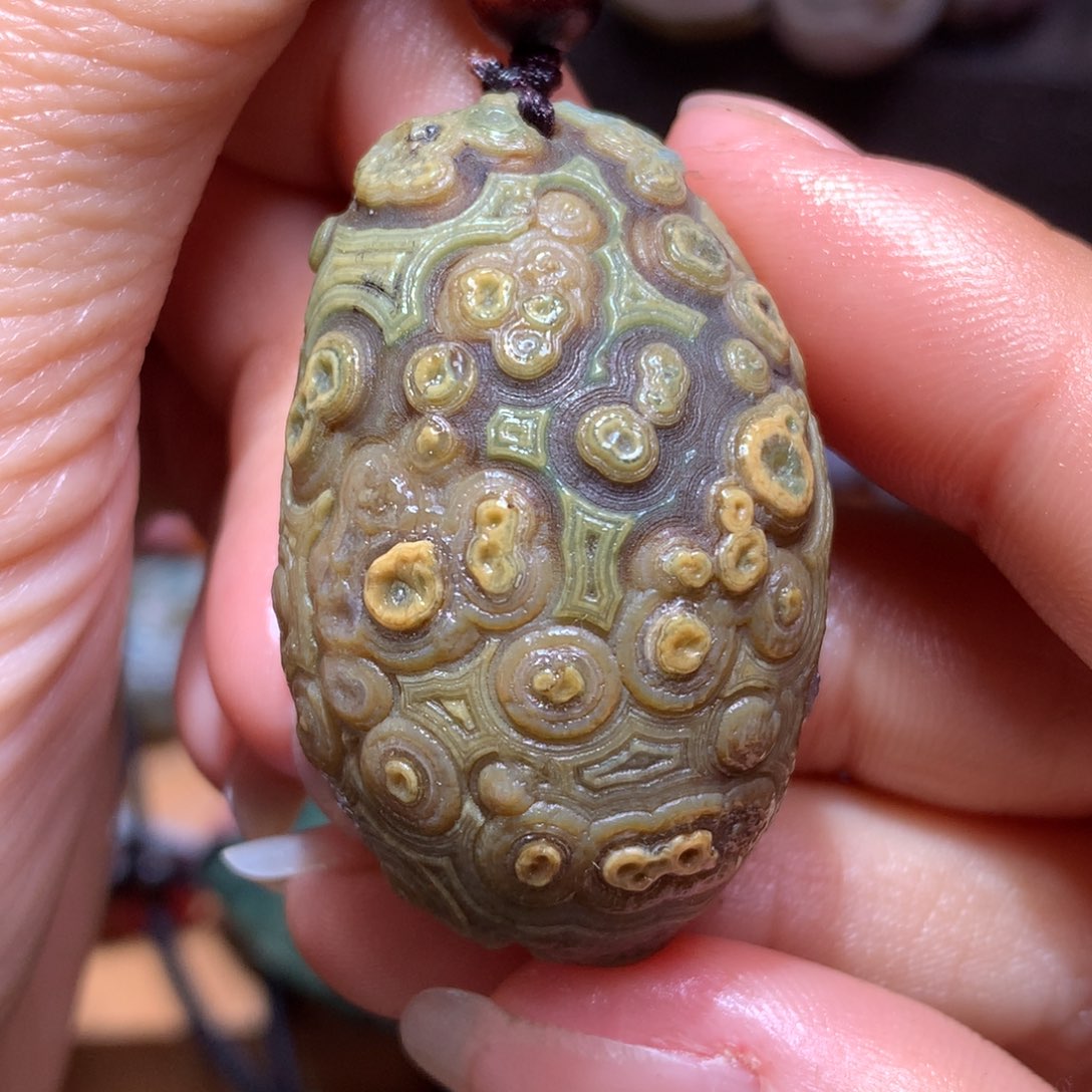 未镶嵌玛瑙/玉髓珠宝半成品