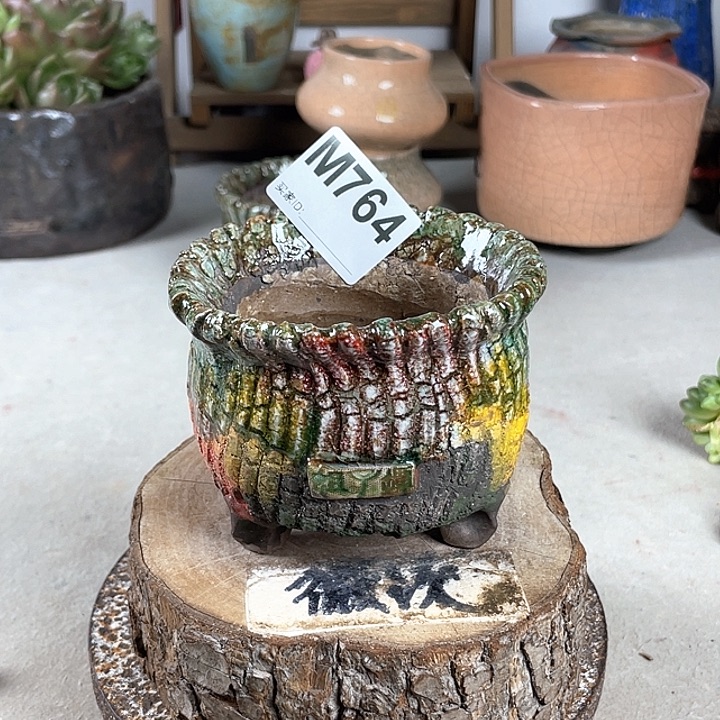 紫砂花盆开播福利 陶瓷花盆