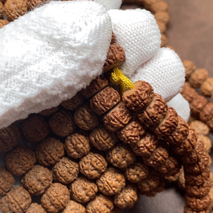 自***心吊坠金刚菩提元皮二代盘龙