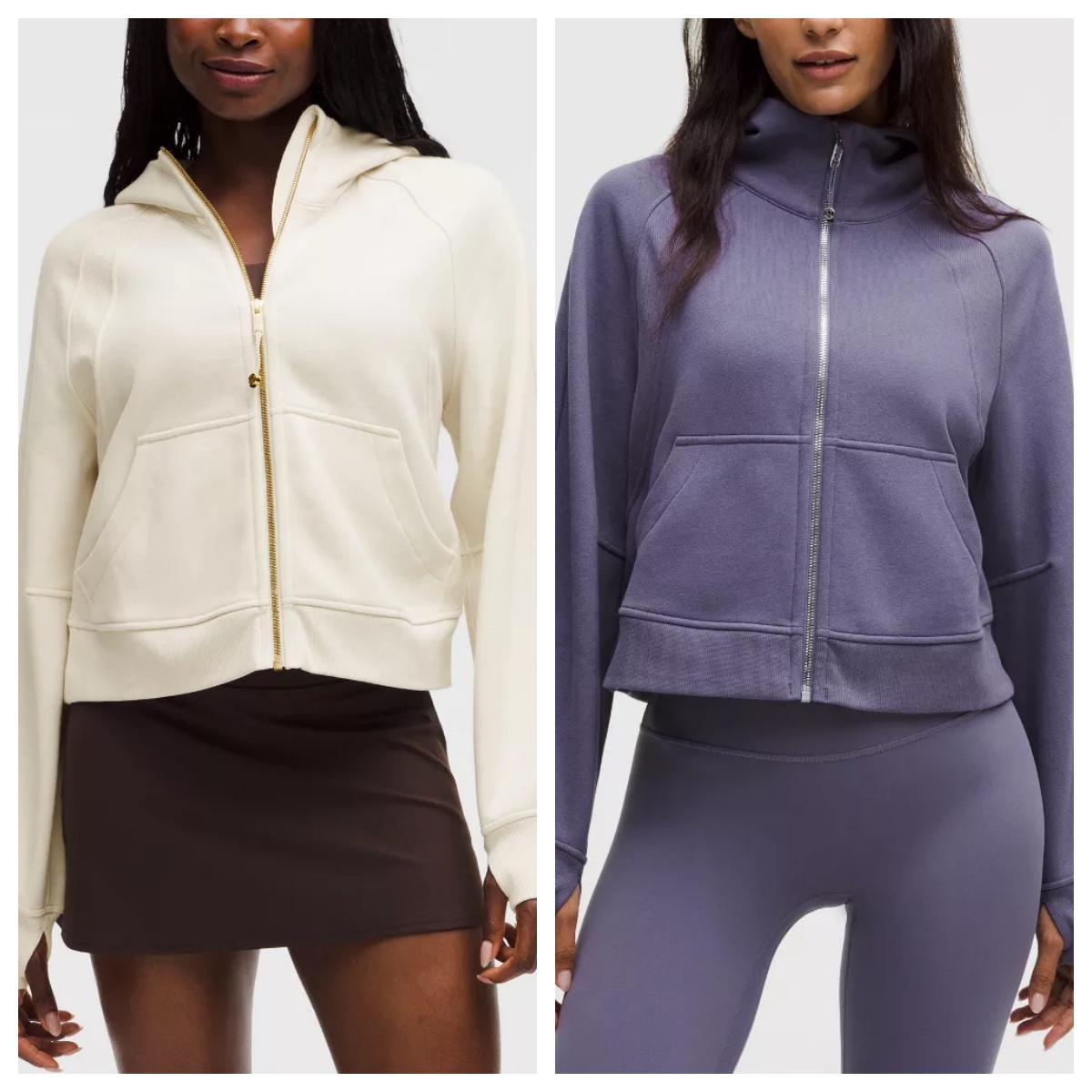 lululemon澳洲直邮scuba加绒运动卫衣戴帽宽松全拉