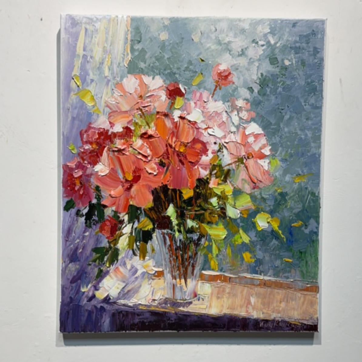 花卉风格餐厅背景墙挂画饭厅卧室装饰画