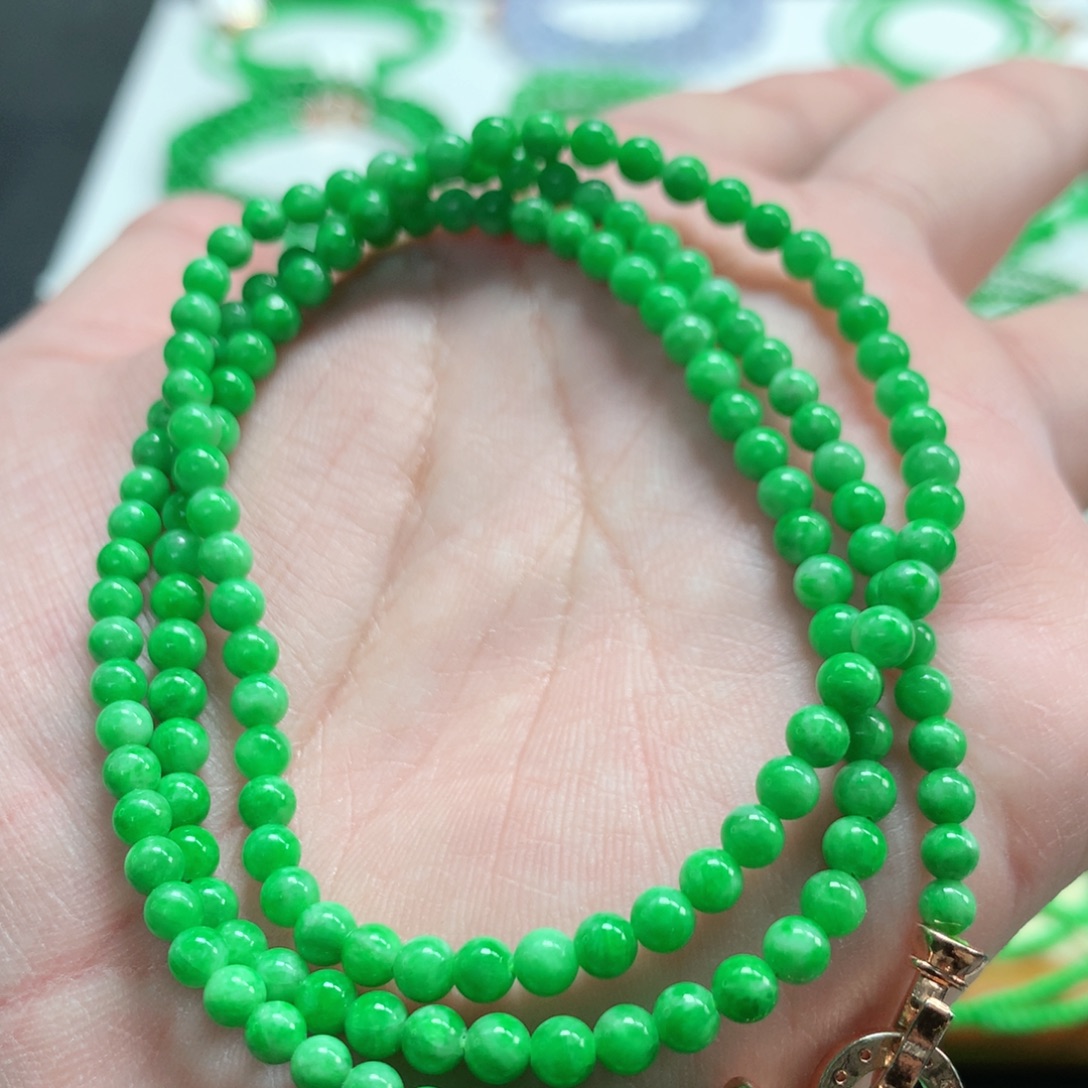 翡翠未镶嵌手链翡翠