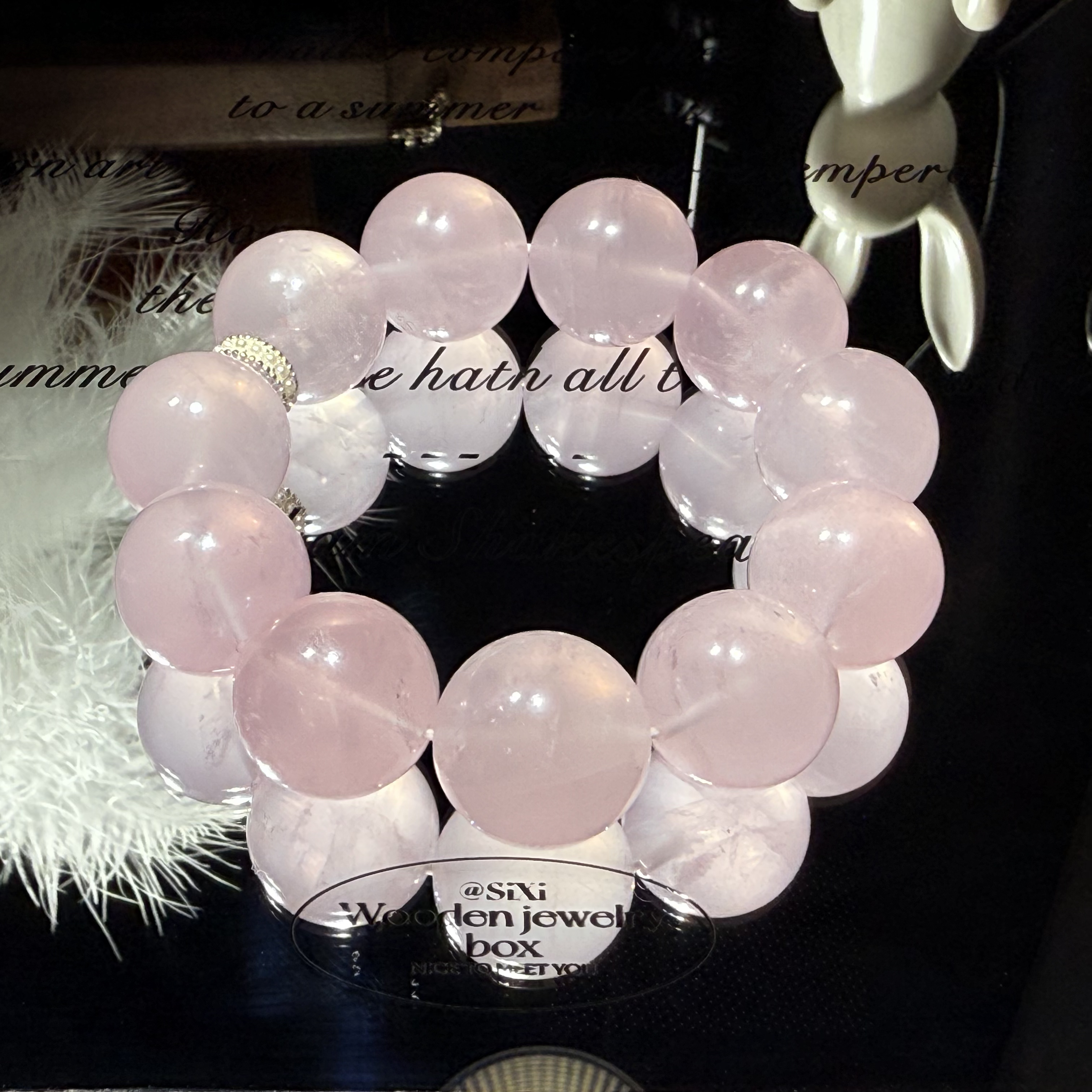 粉泡泡——水晶手串