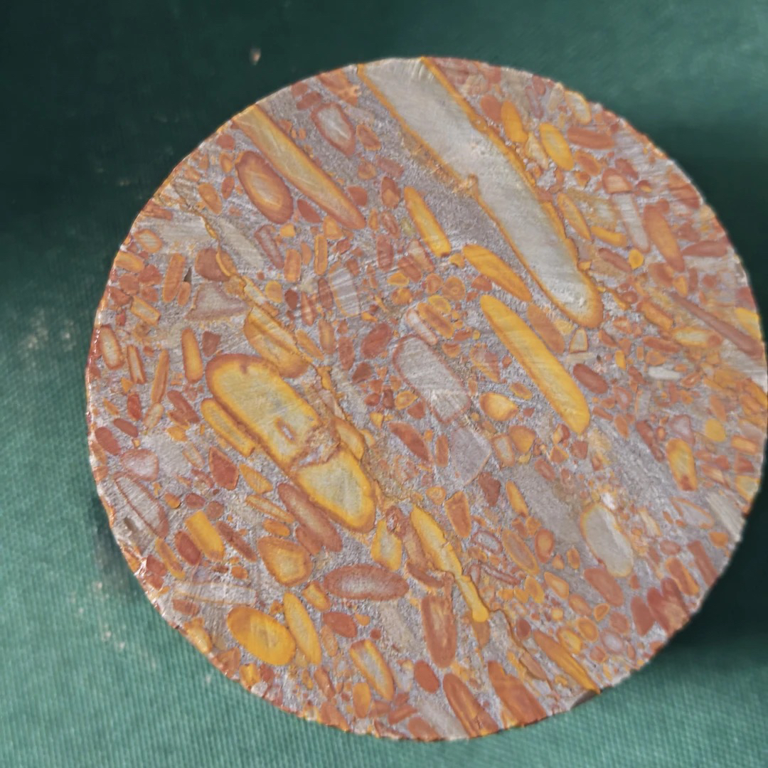 泗滨砭石女娲石原石泡水片（10片）圆形