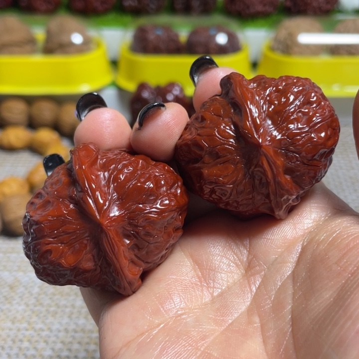 文玩核桃把件40南瓜