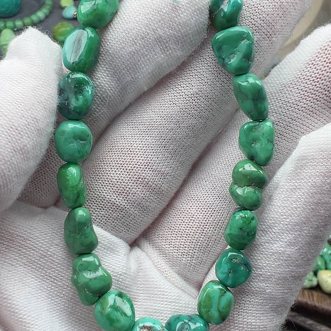 绿松石菜籽黄绿松石Z未镶嵌