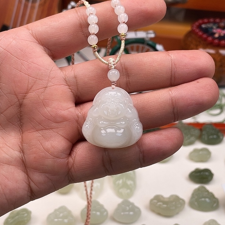 和田玉吊坠(不含链)未镶嵌