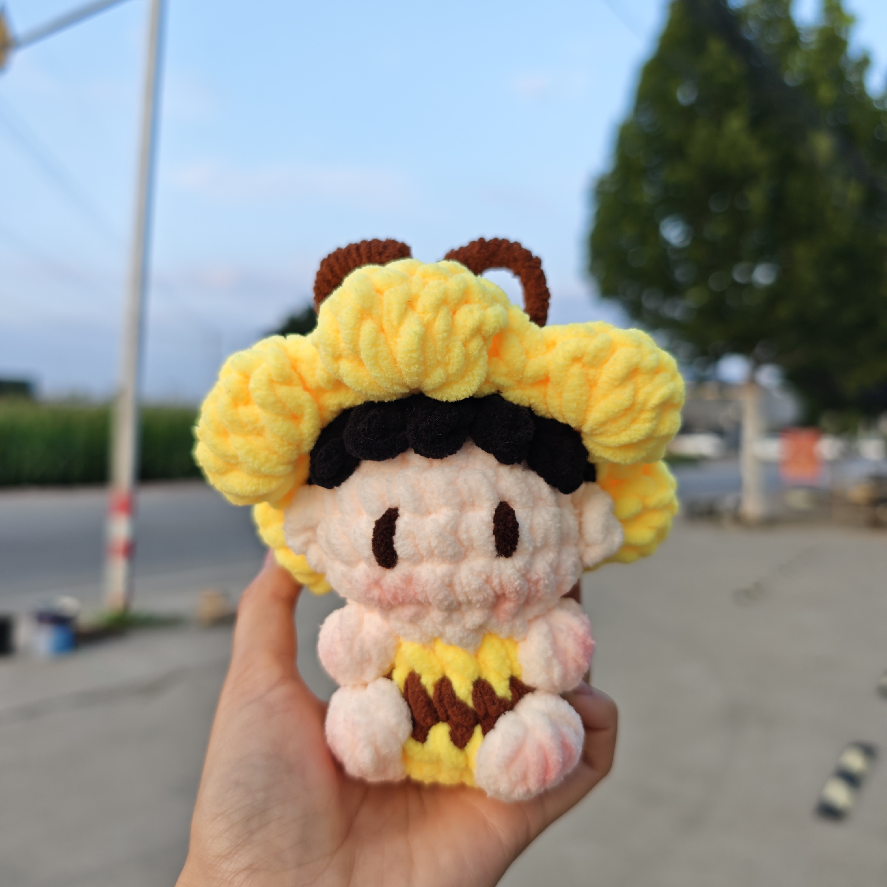 成品  纯手工钩织十个勤天明星同款玩偶