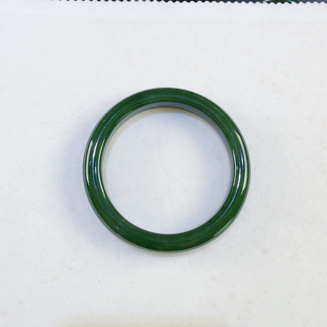 和田玉（碧玉）手镯未镶嵌