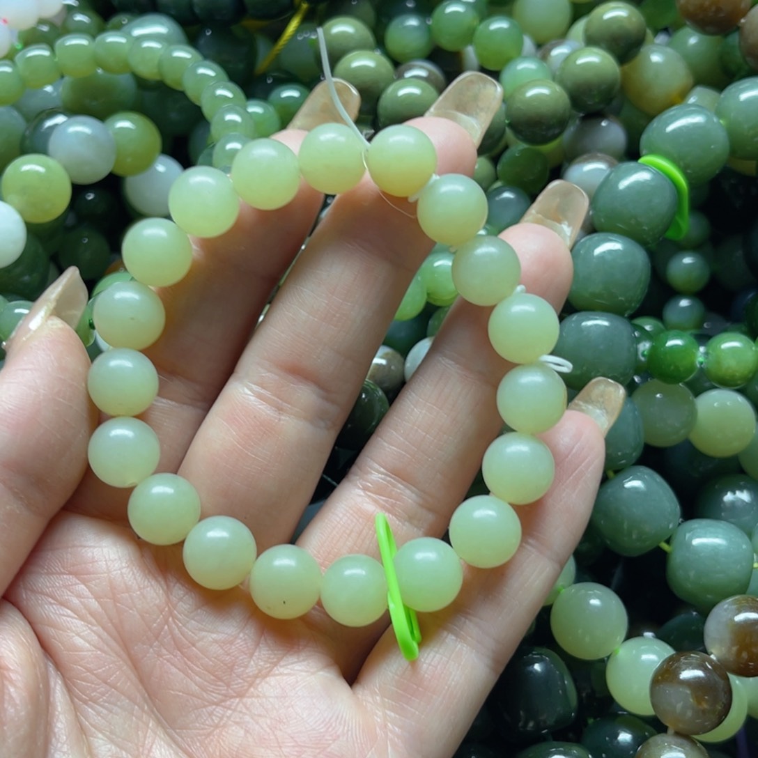 和田玉手链未镶嵌