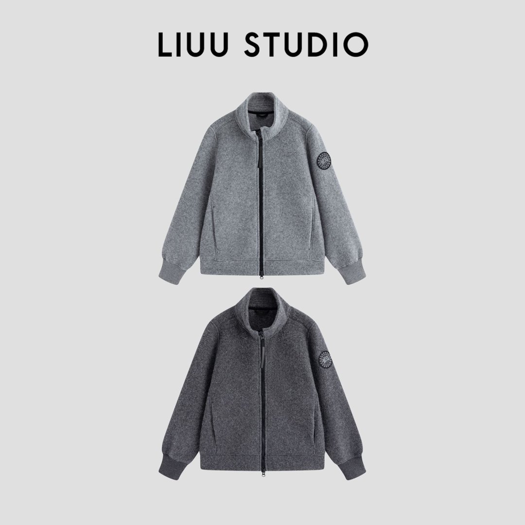 【LIUU】经典版型 | 羊毛立领 飞行员夹克