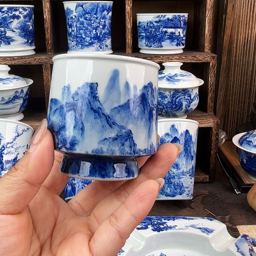 瓷片一笔一墨 叩玉山房