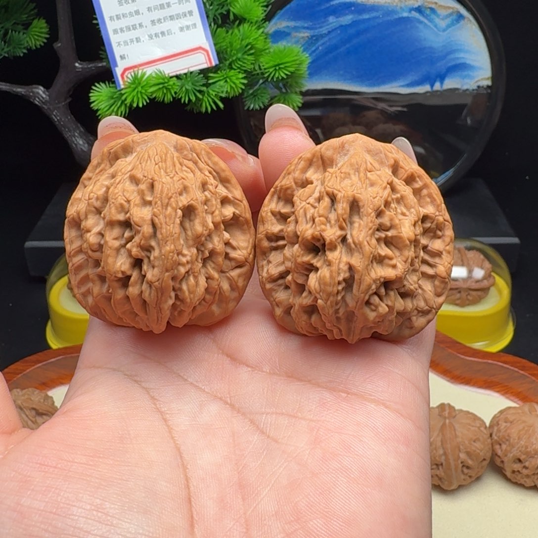 把件文玩核桃全品麦虎44