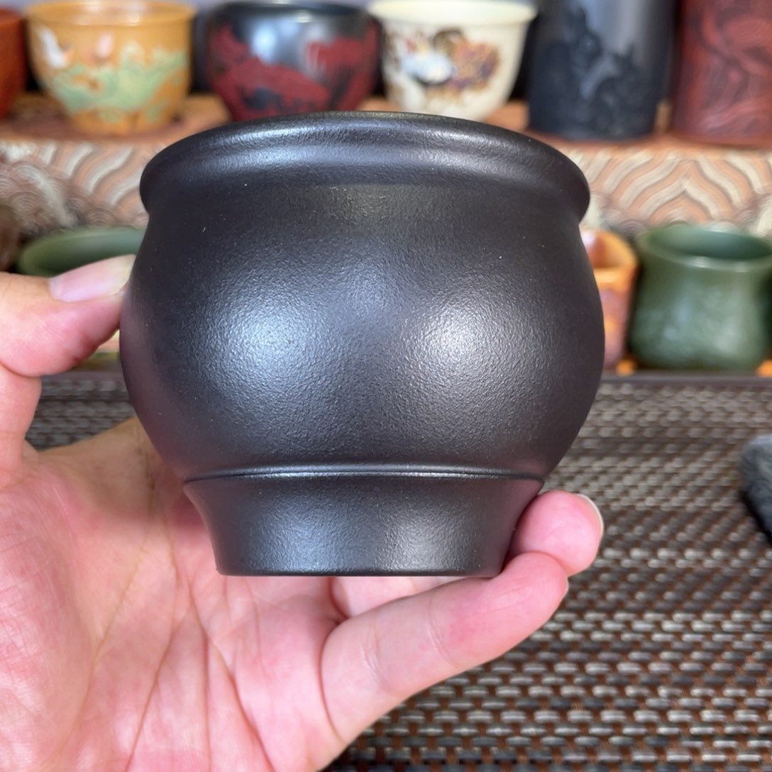 原矿紫砂主人杯大