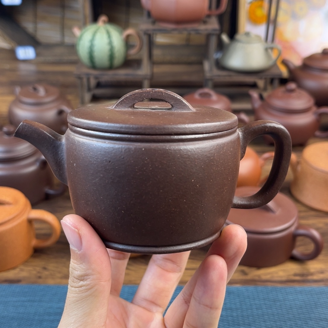 茶壶紫砂手工制作微瑕