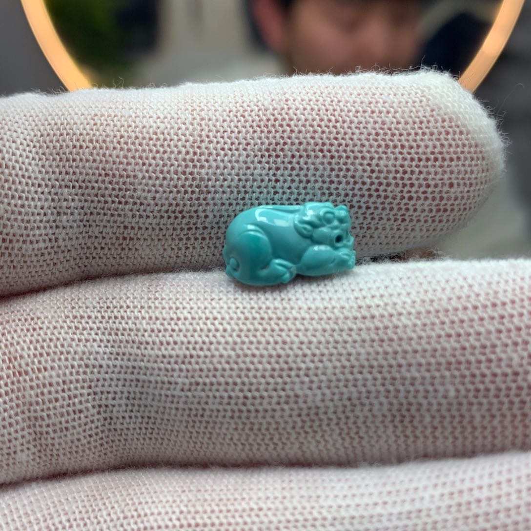 绿松石挂件未镶嵌
