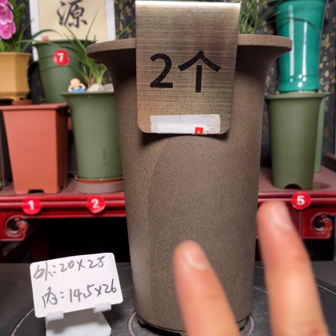 紫砂花盆紫砂花盆