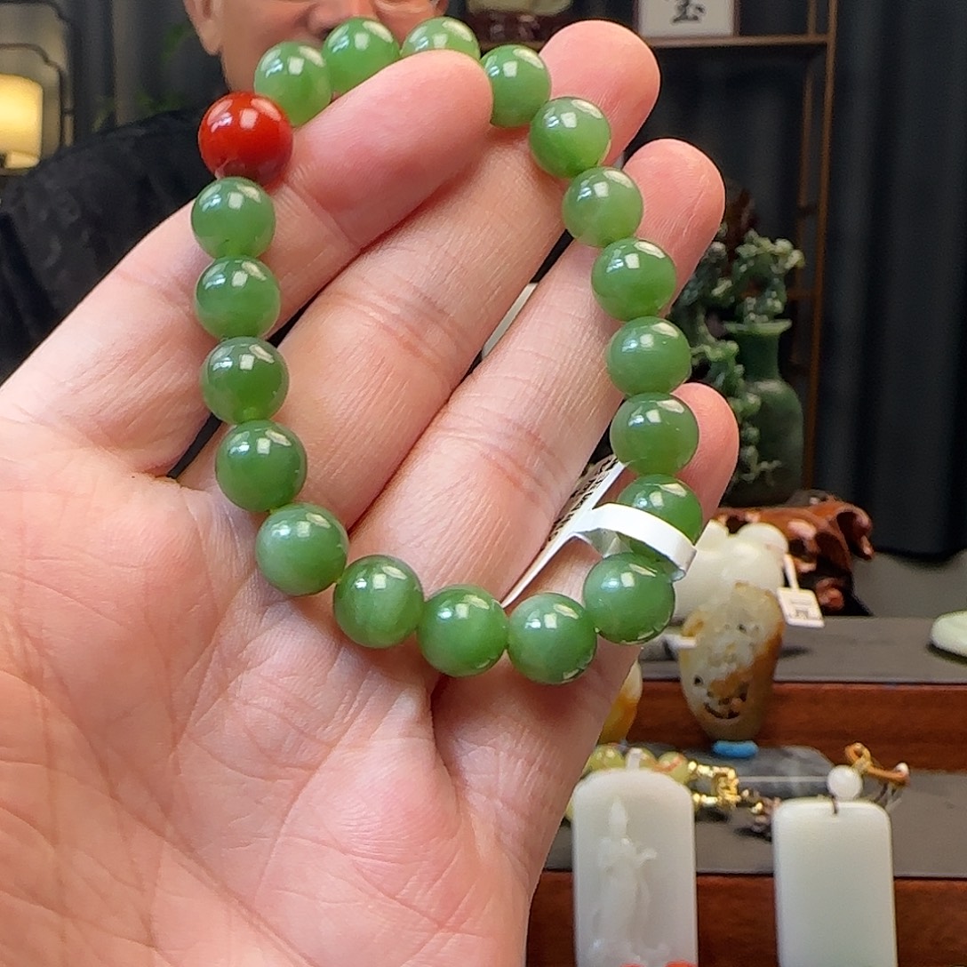 和田玉未镶嵌吊坠(不含链)