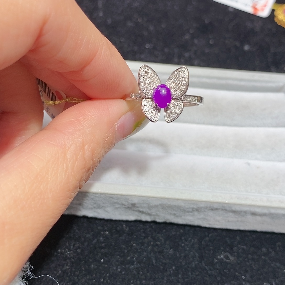 苏纪石（舒俱来）18K金镶嵌戒指