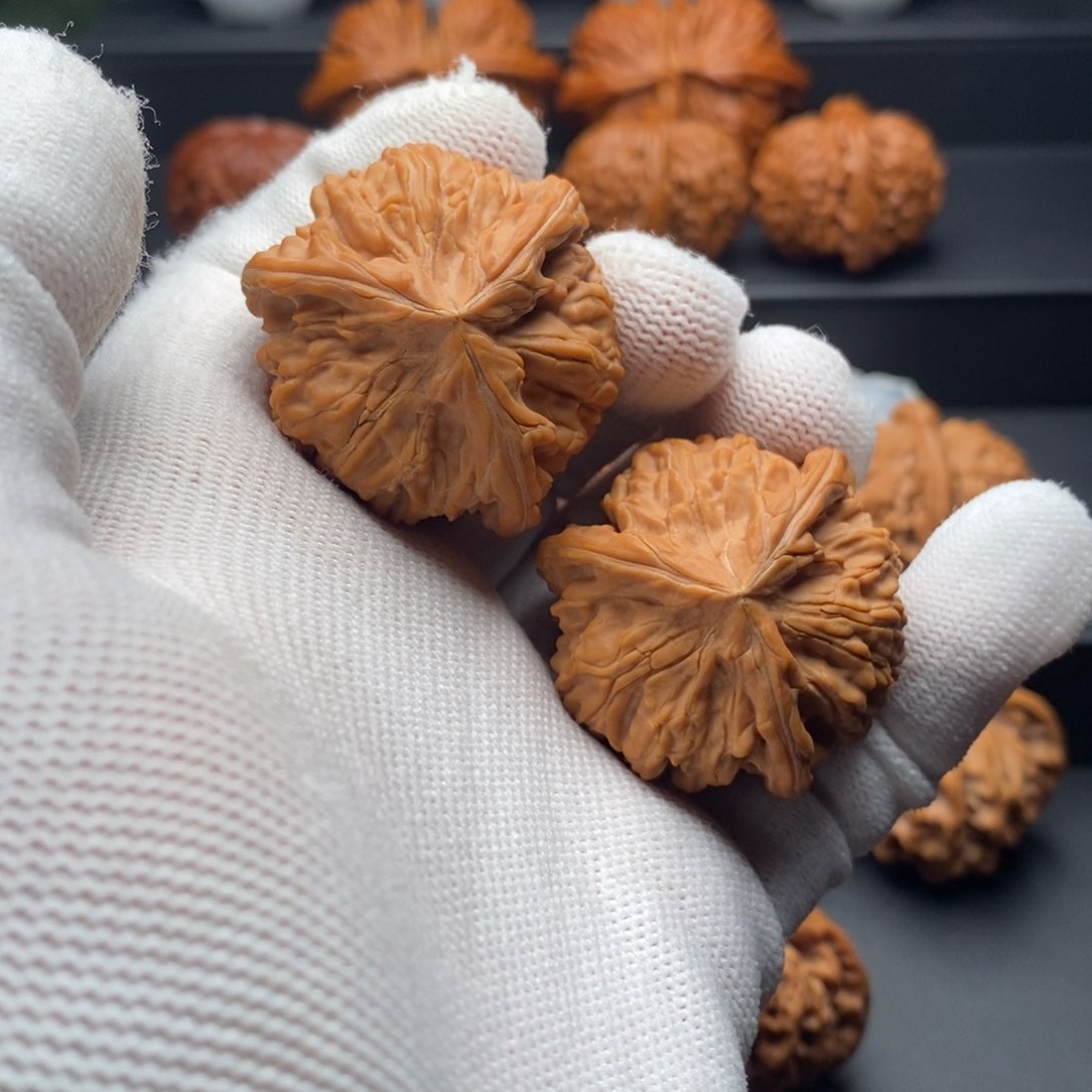 把件文玩核桃S***e御龙粗筋三棱