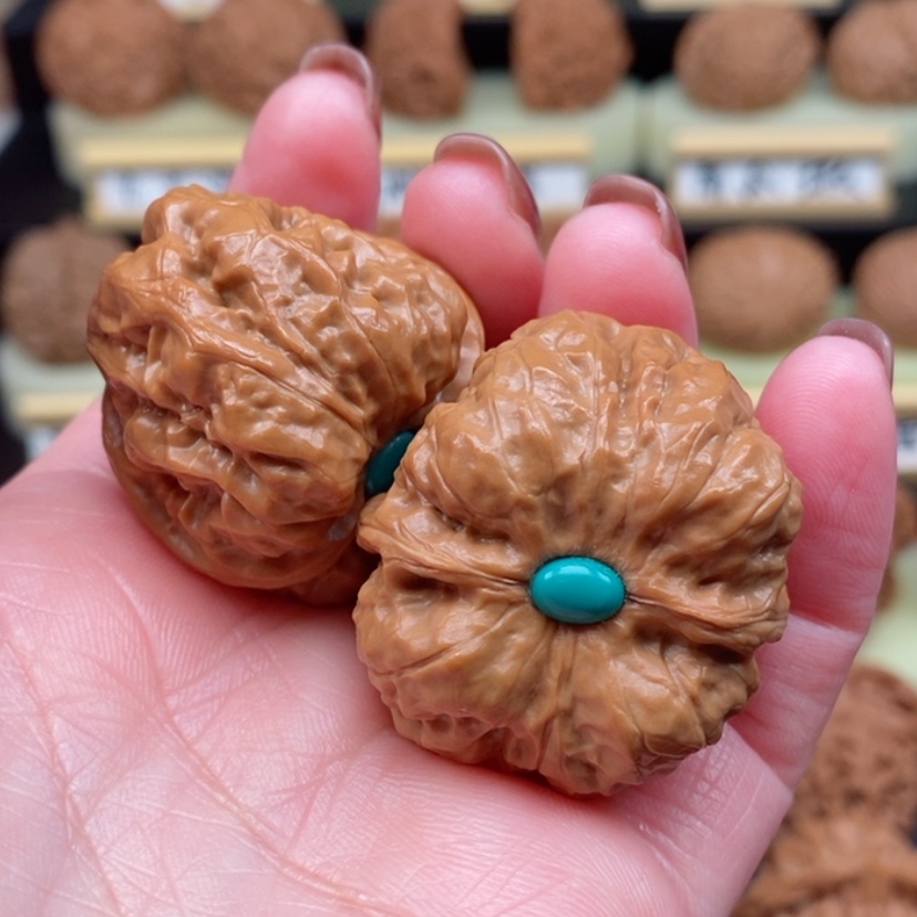 【闪购商品】文玩核桃吊坠蛤蟆35