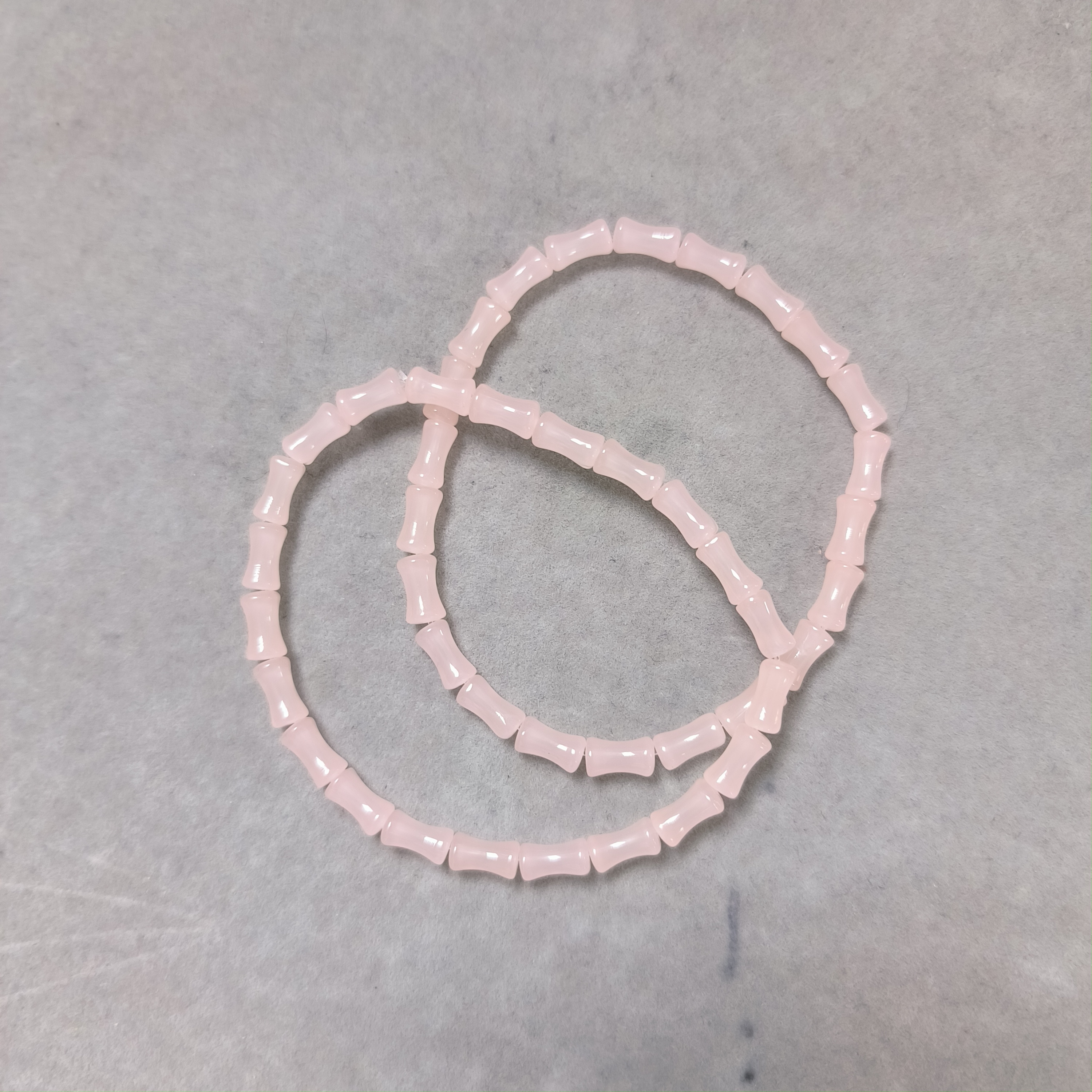 404号 4mm粉色竹节款手串（拍一发二）