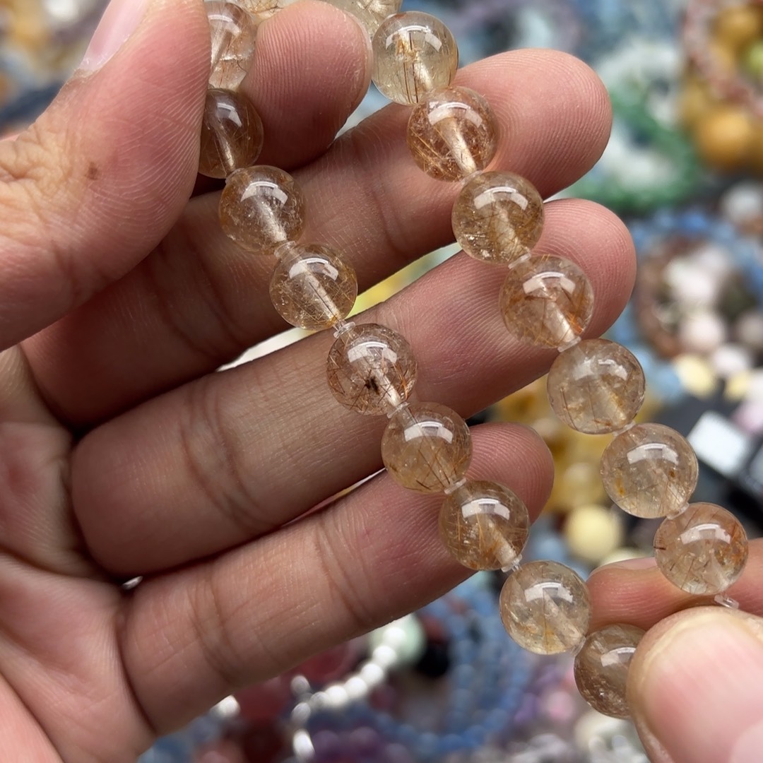 水晶银S925镶嵌手链