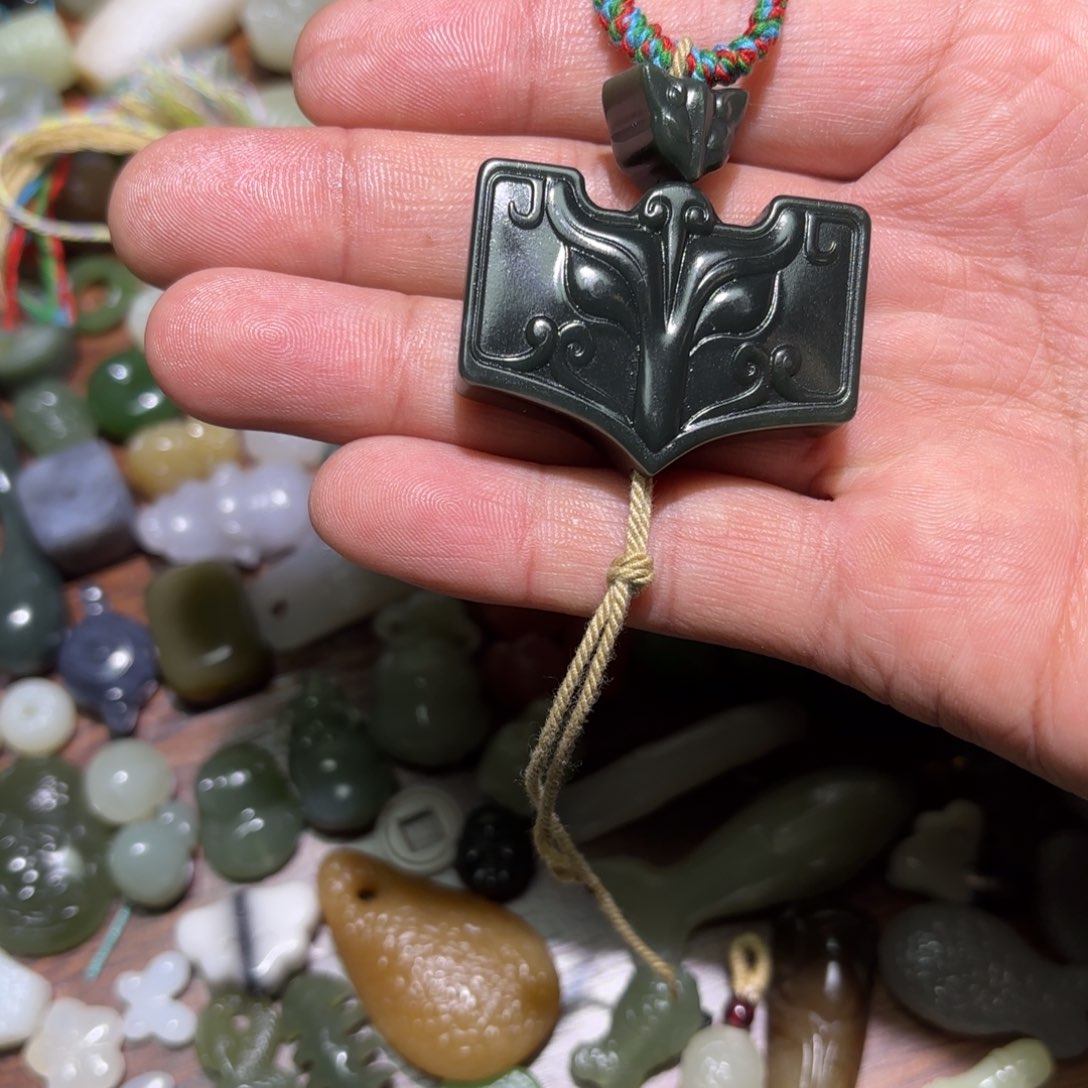 和田玉珠宝半成品未镶嵌