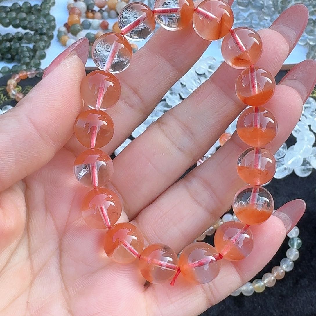 红兔毛未镶嵌水晶快*?