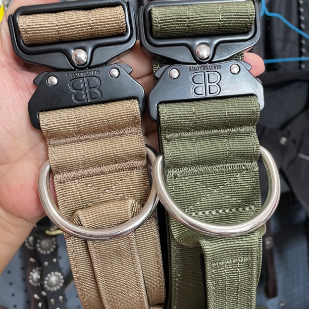 外贸捡漏猛犬加宽项圈5公分宽遛狗眼镜蛇脖套工作犬战术扑咬项圈