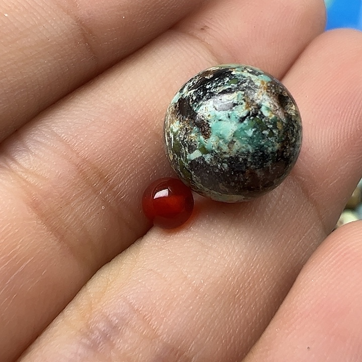 南红玛瑙未镶嵌配饰11.5瑕疵