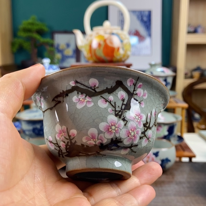 瓷片手工制作工艺精湛等特点