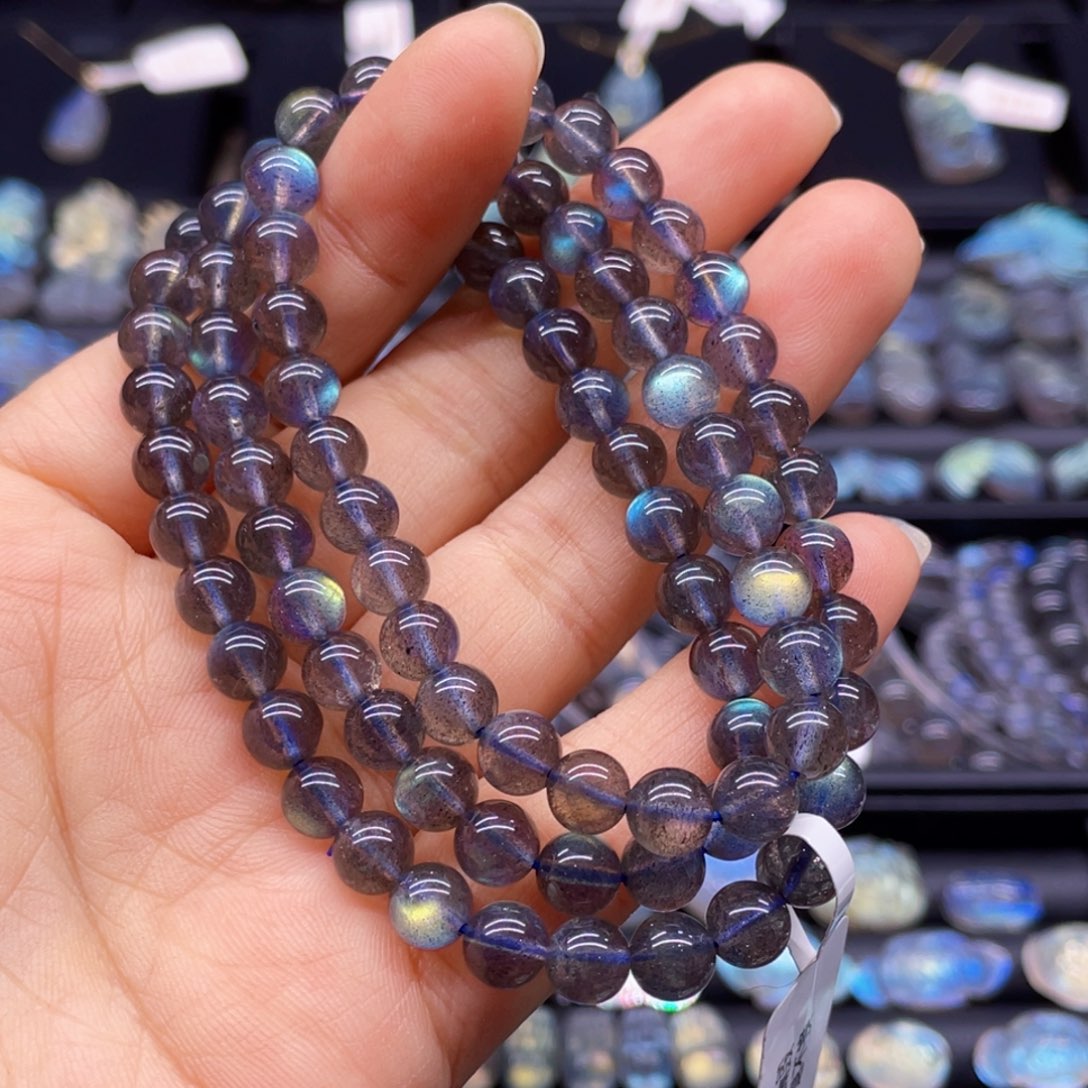 长石手串未镶嵌?****?6.5左右