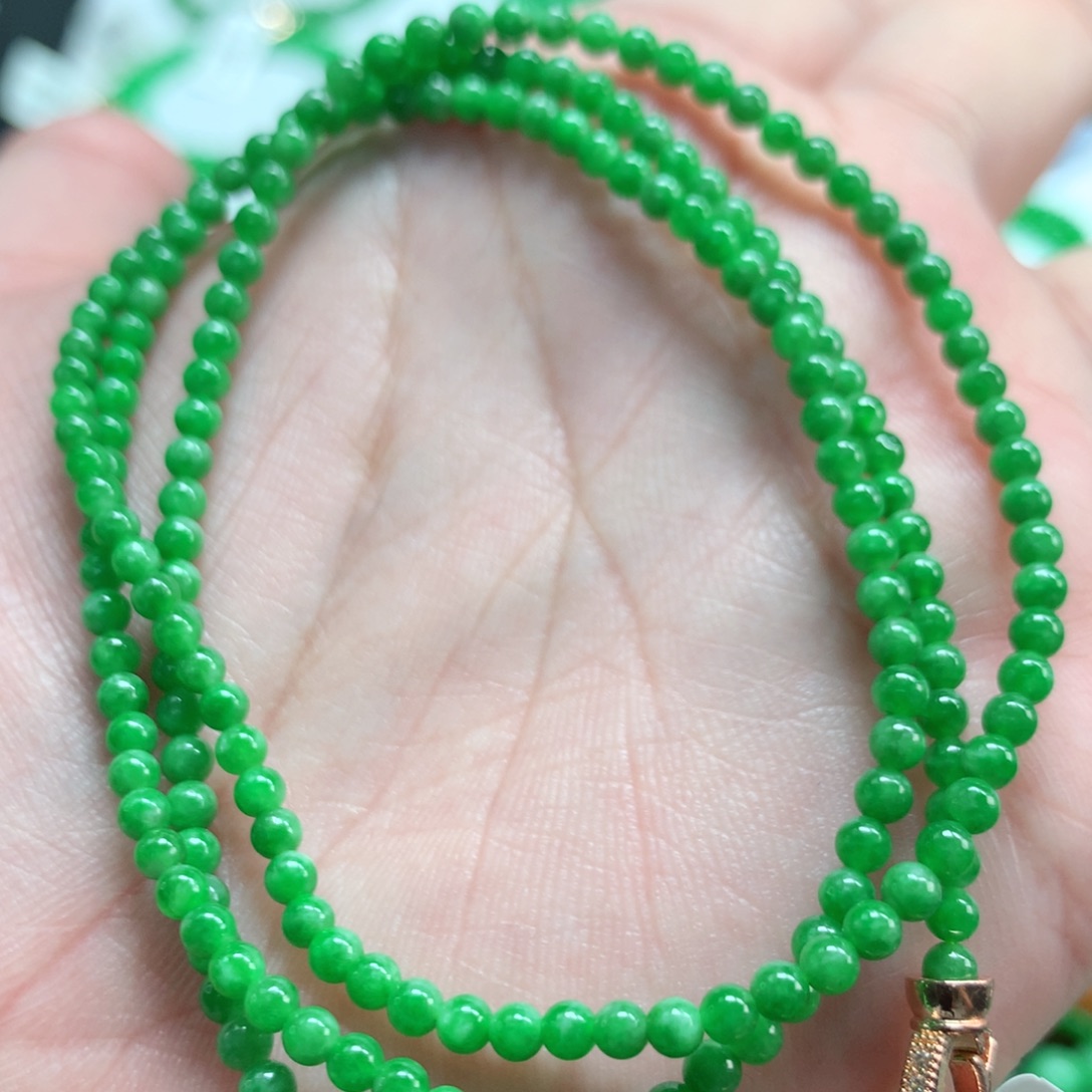 翡翠未镶嵌手链翡翠