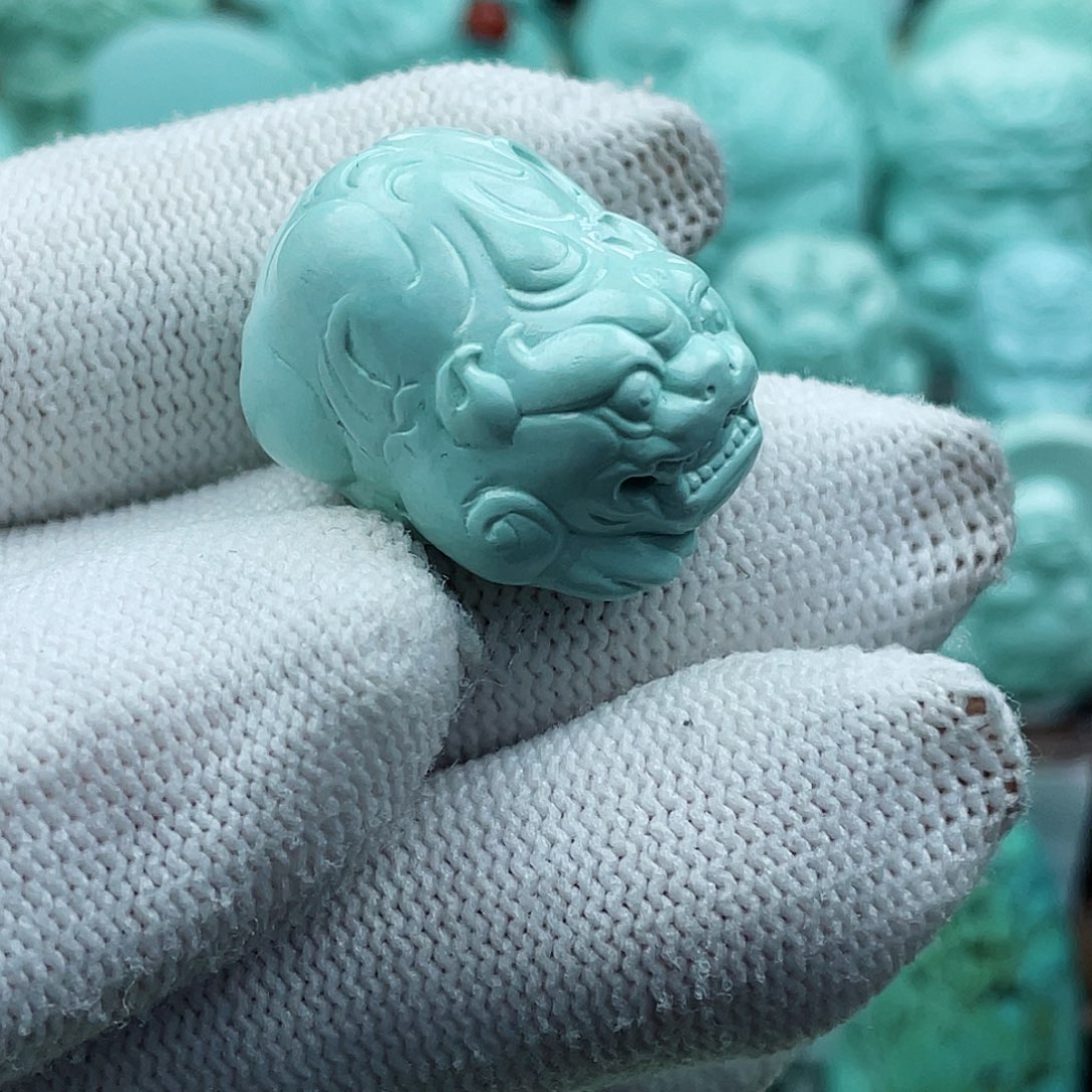 绿松石珠宝奇石未镶嵌