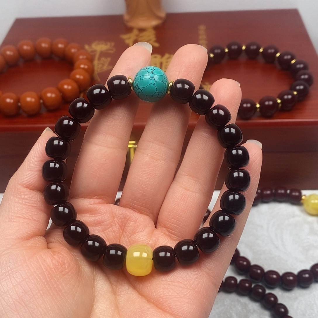 猴头核桃手串直切9.6