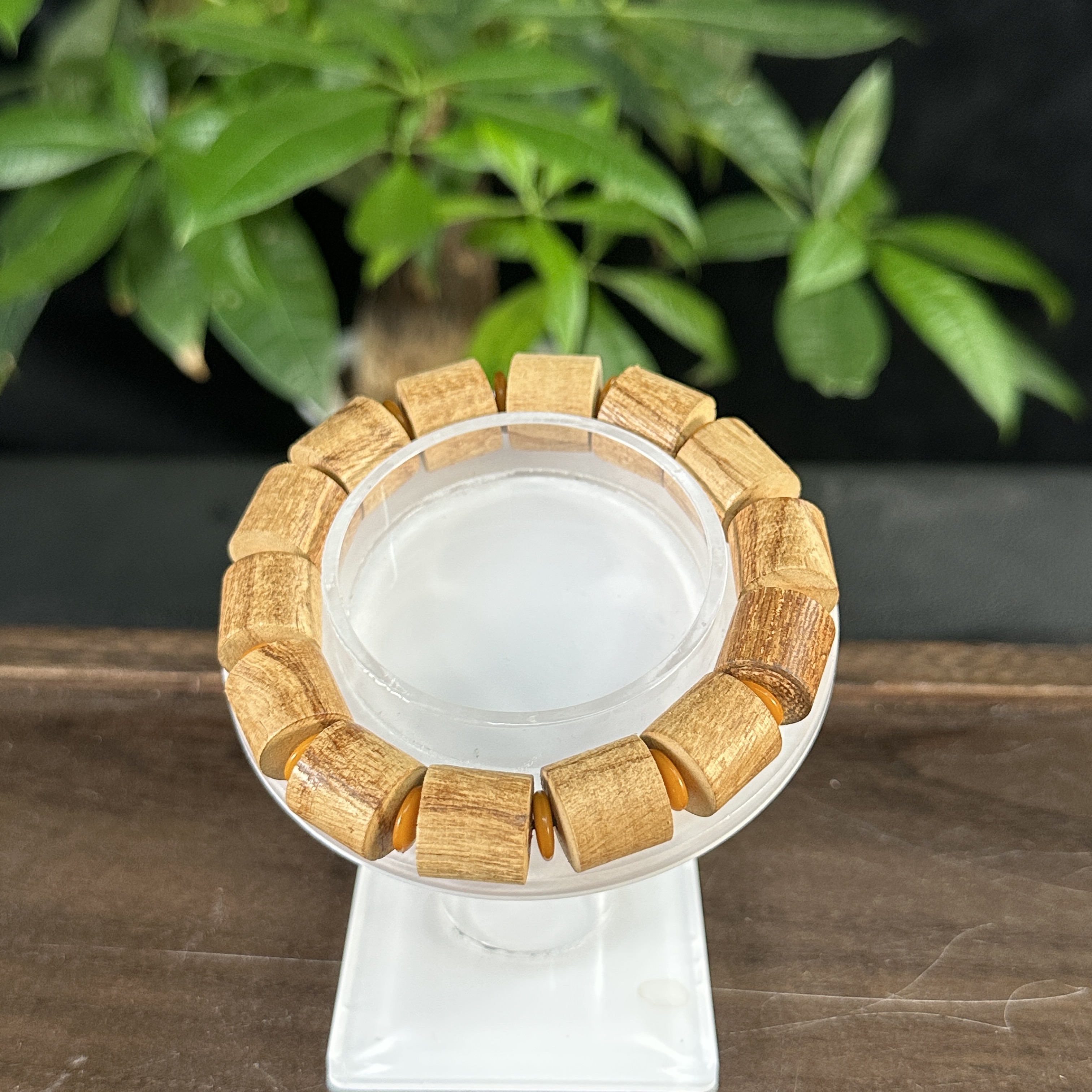 ZYCX-2743 红土鼓珠单圈6.8g 约：12mm*14颗