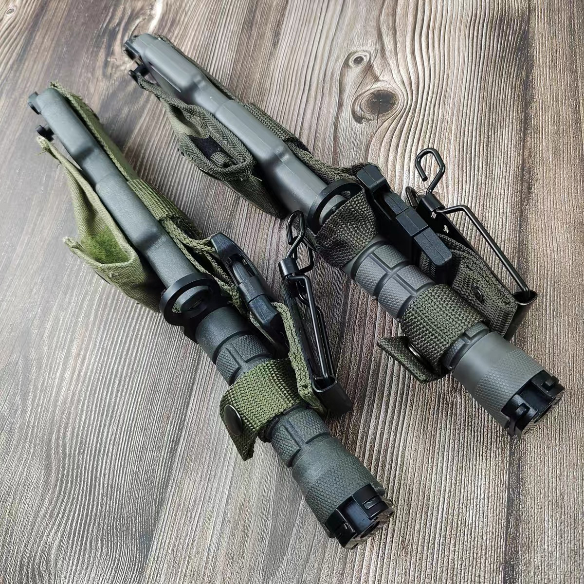 （一体龙骨D80）纪念版刀鞘多功能配刀石收藏刀套