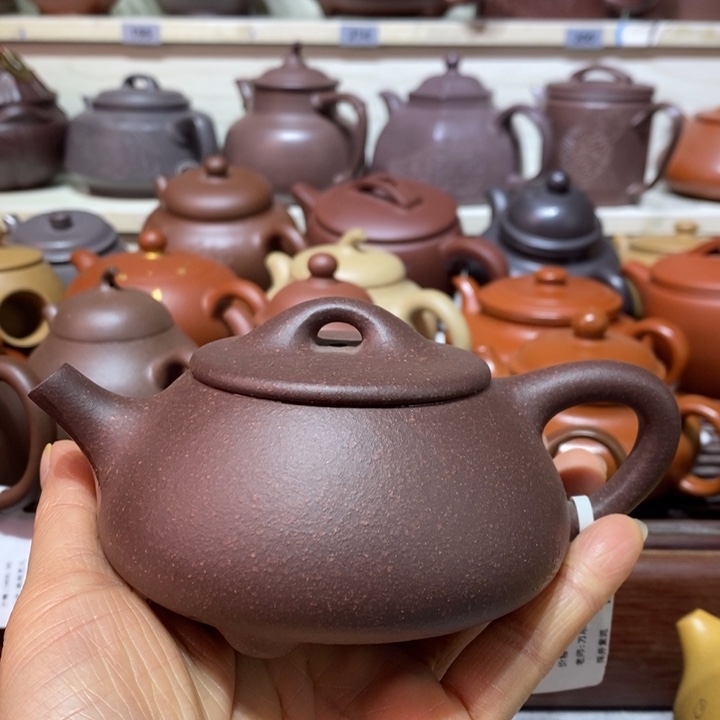 紫砂茶壶微瑕处理一把