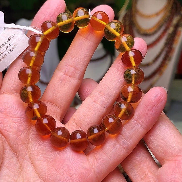 未镶嵌琥珀手串11金珀