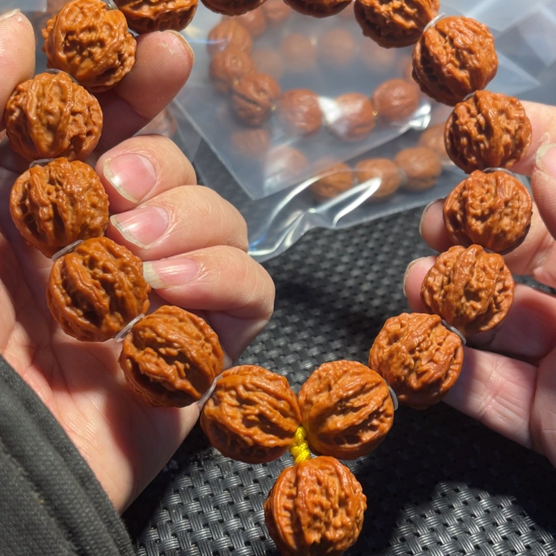 手串文玩核桃霸王龙粗筋20 