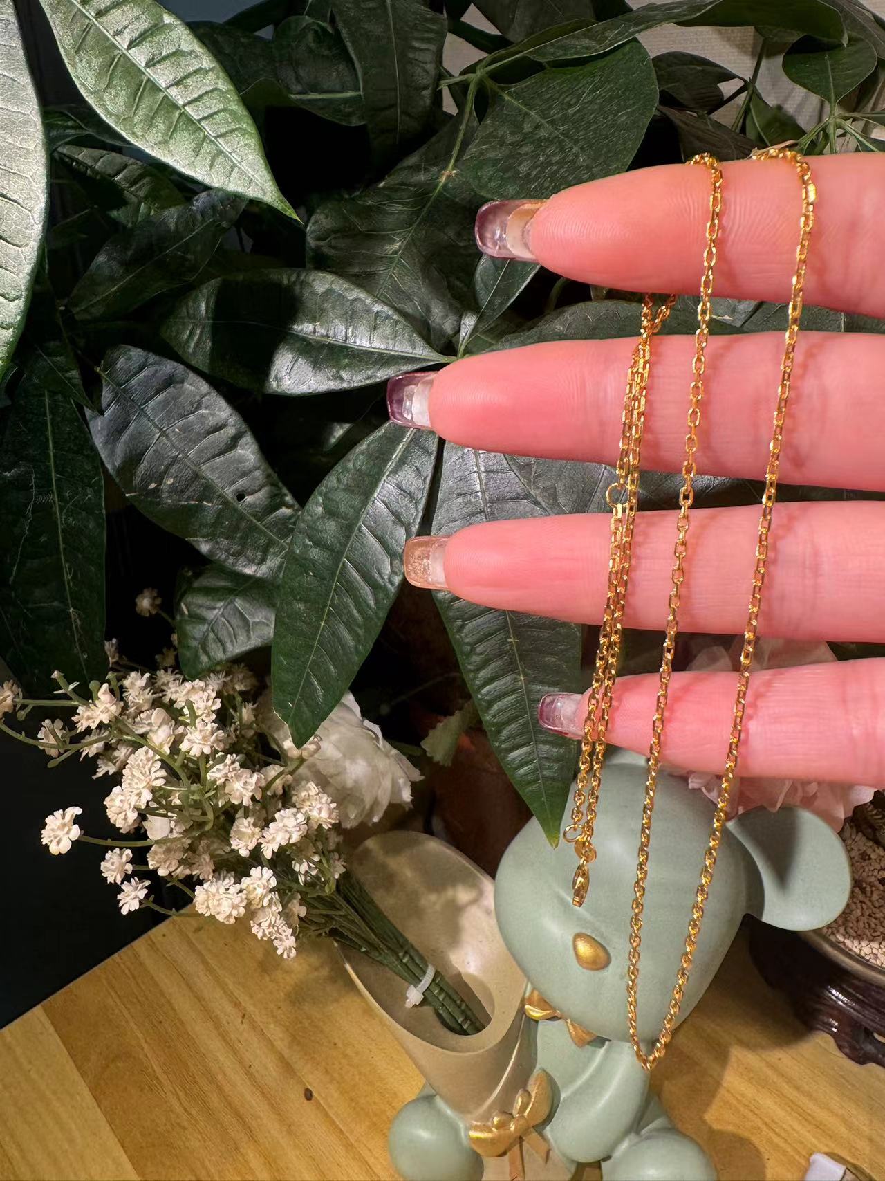 足金999项链  5.72克