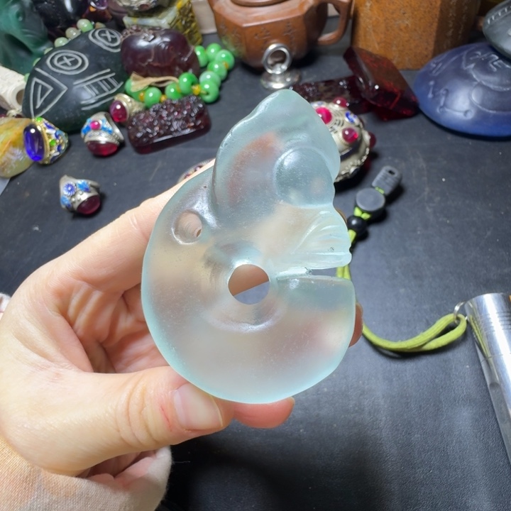 吊坠紫金钵盂菩提
