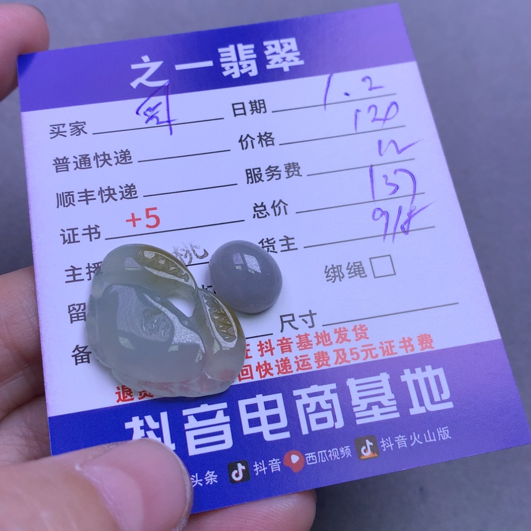 颈饰未镶嵌翡翠鮑****饰