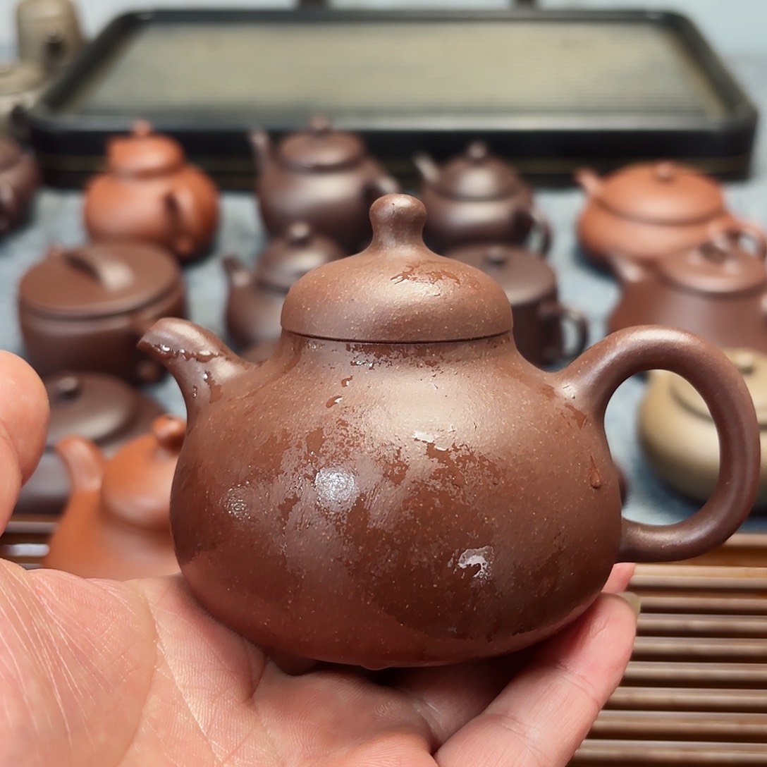 紫砂茶壶全手工乳鼎