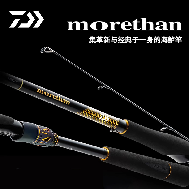 DAIWA/达亿瓦25新款MORETHAN.J 猫赞海鲈竿岸抛远投杆路亚翘嘴